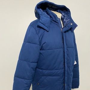 The Foundry Puffer Jacket Night Sky Blue Size LT NWT